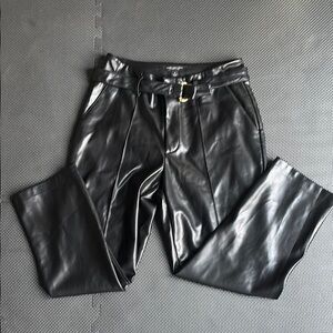 Marc New York Black Leather Pants